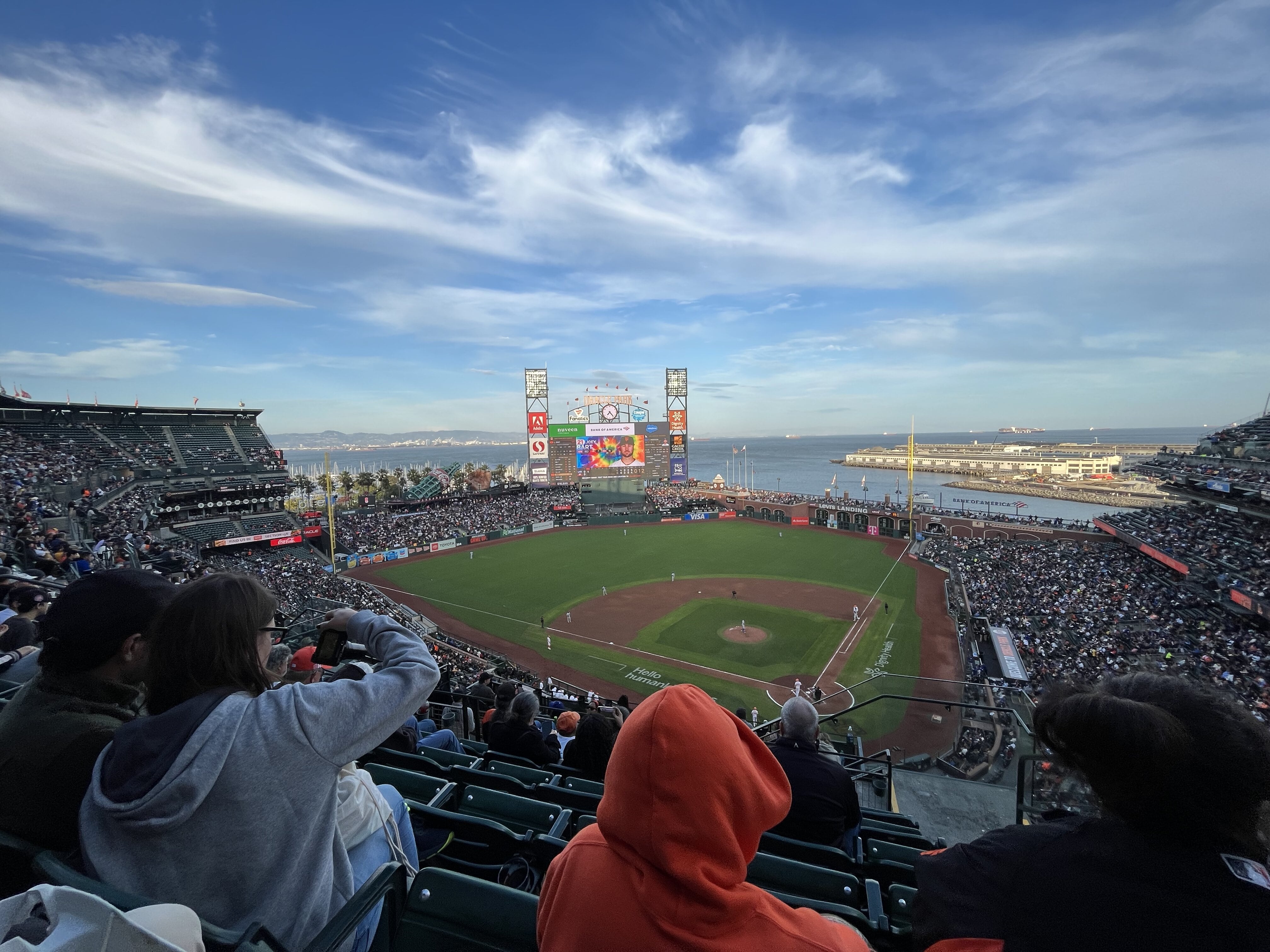 View from Oracle Park